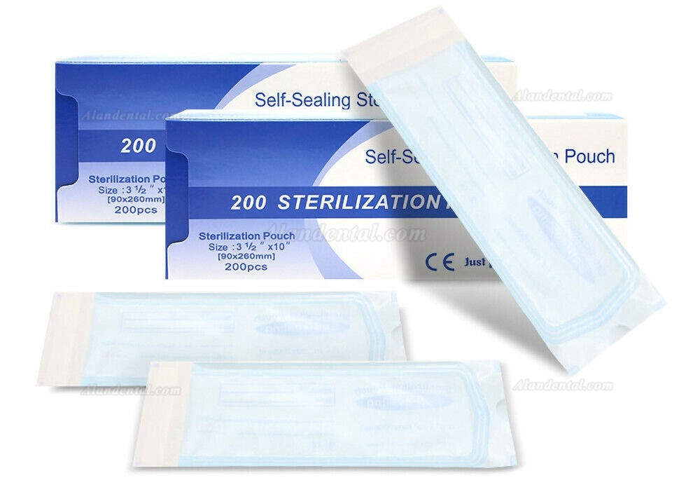 200pcs/box Dental Sterilization Bag Self-sealing Disinfection Pouches